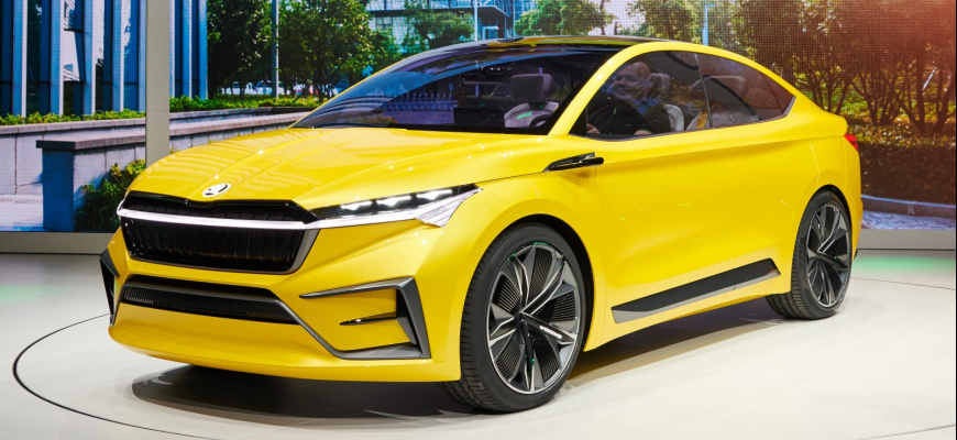 Koncept Vision 4 na tému elektromobil Škoda rieši značke dve veci