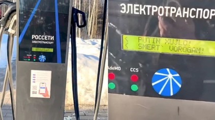 Hackeri napadli ruské nabíjačky pre elektromobily. Sú vypnuté a píšu „Putin je ču**k“