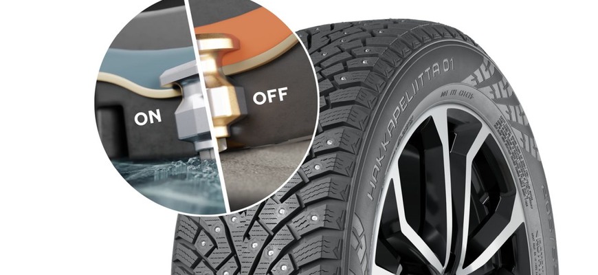 Pneumatika s výsuvnými hrotmi ide na trh! Ovládanie je automatické, nepotrebujete ani tlačidlo