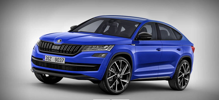 Škoda Kodiaq Coupé bude vyzerať nejako takto