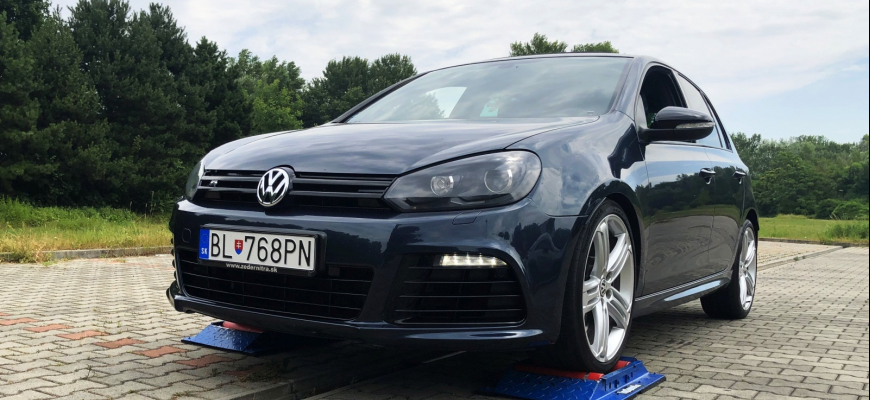 VW Golf R Mk6 4x4 test