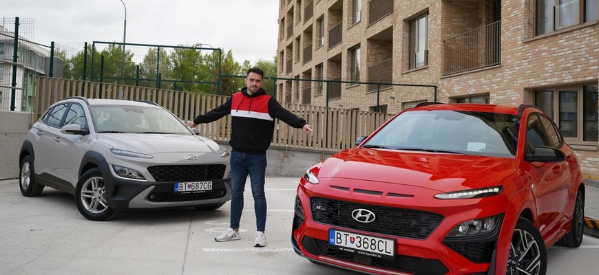 Najlacnejší vs Najdrahší: Test Hyundai Kona 1.0 T-GDi Comfort a Kona 1.6 T-GDi N-line+