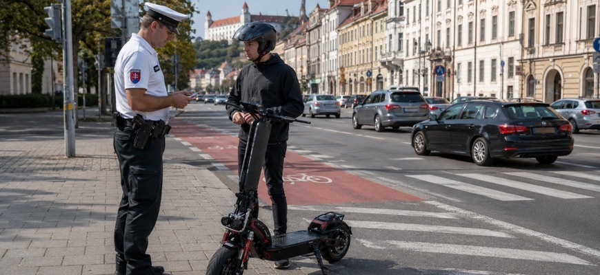 Zákaz elektrokolobežiek nad 25 km/h: Prídete o papiere a zaplatíte mastnú pokutu