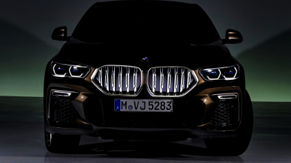 Za príplatok BMW X6 podsvietené obličky zvýrazní LED svetlom