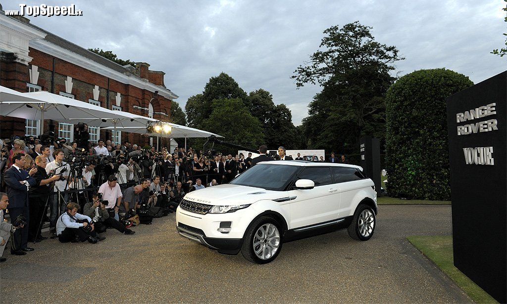 Premiéra Range Rover Evoque