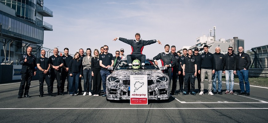 Je to potvrdené, BMW M2 CS je najrýchlejší prémiový kompakt na Nordschleife