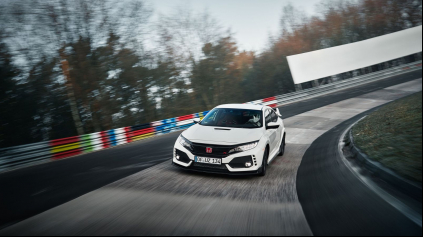 Honde Civic Type R filter pevných častíc neuškodil