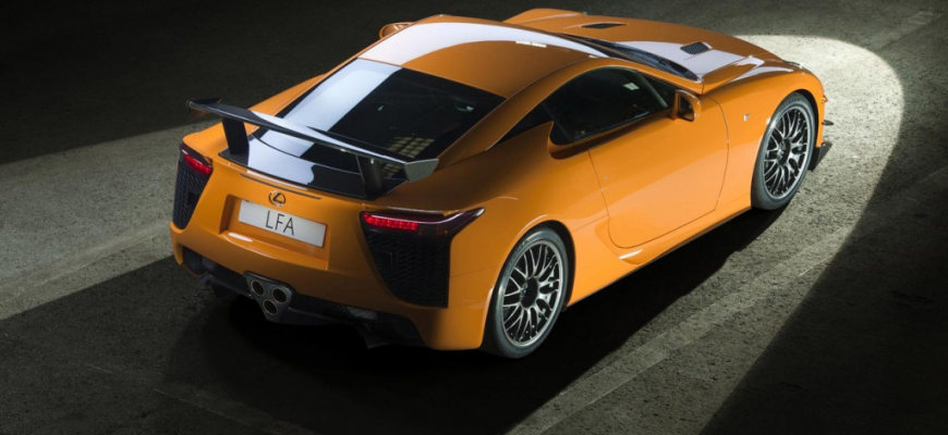 Lexus LFA Nürburgring Package má nový rekord na Nordschliefe