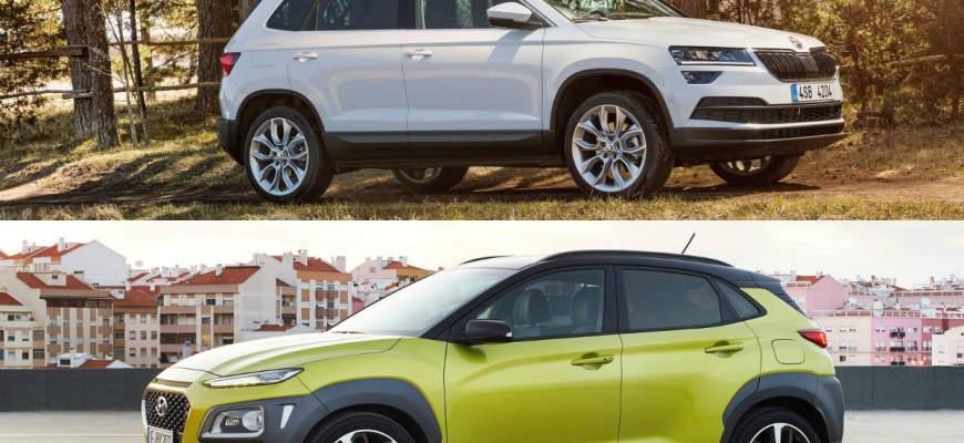 Slovenská premiéra SUV Škoda Karoq a Hyundai Kona na salóne v Nitre