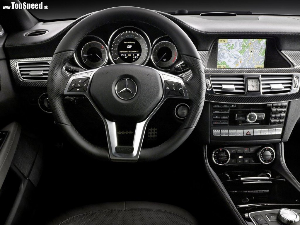 Interiér nového Mercedes-Benz CLS. Klasická kvalita po každej stránke.