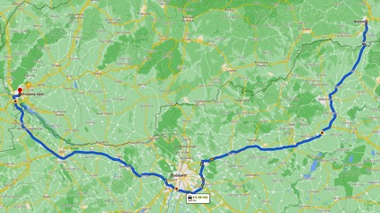 DVAKRÁT SOM VYSKÚŠAL DIAĽNICU BRATISLAVA KOŠICE CEZ MAĎARSKO. STAČILO