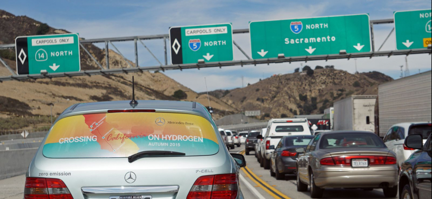 Kalifornská vodíková diaľnica je realitou, prepojila sever s juhom