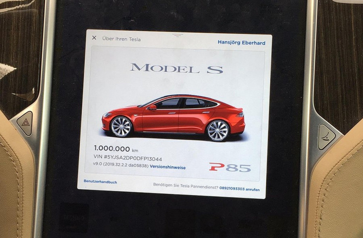 TESLA MODEL S JE PRVÝ ELEKTROMOBIL S MILIÓN KM. ČO VÝMENA DIELOV?