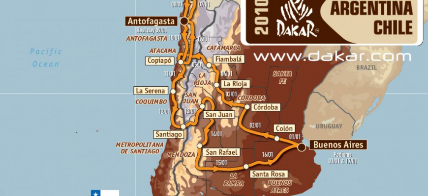 Dakar 2010 - 2. etapa
