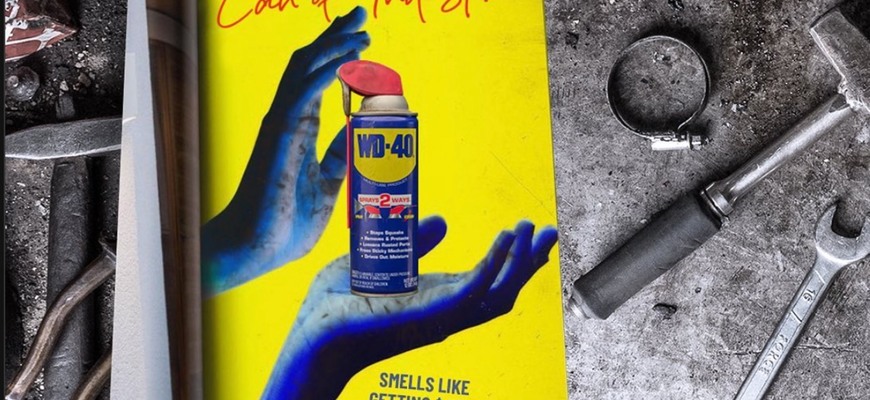 Bude vôňa WD-40 nový Calvin Klein pre chlapov?