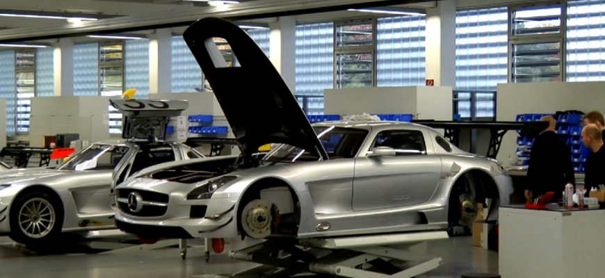 Takto sa rodí Mercedes SLS AMG GT3, časť 2.