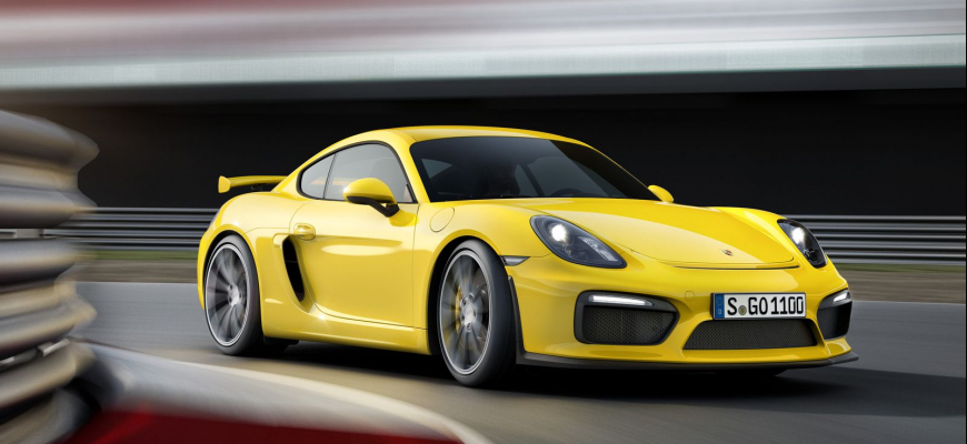 Porsche Cayman GT4 má 385 koní a brzdy z 911 GT3