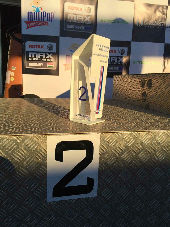 Fantastický Matej Koník má 2. miesto z Rotax Max Challenge v Adrii