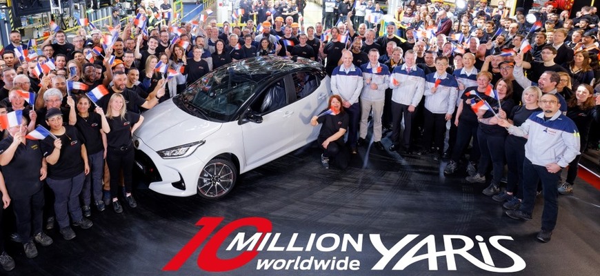 Toyota Yaris 10 miliónov predaných kusov prekonala za štvrť storočia
