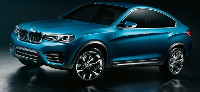 Prvé pohľady na BMW X4 concept, športovú verziu BMW X3