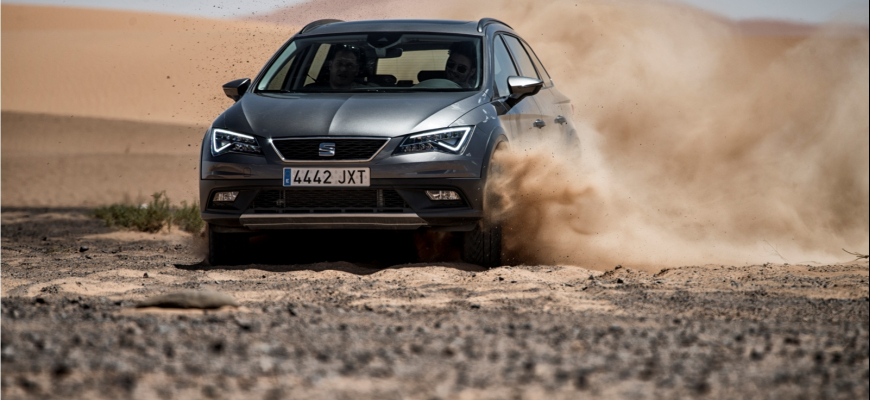 Seat Leon na výlete v púšti