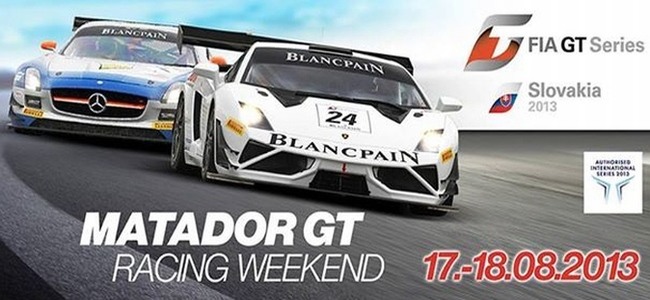 Súťaž o lístky na FIA GT na SlovakiaRingu za 2x 10 €