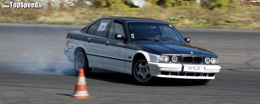 Jediná driftérka na Slovensku za volantom BMW e34 540i