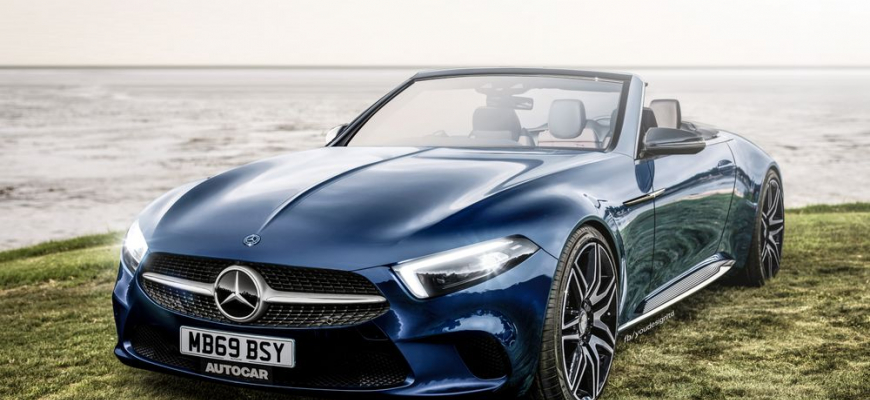 Nový Mercedes SL roadster príde na trh v roku 2020