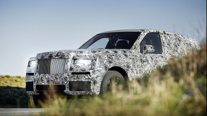 PROJEKT CULLINAN JE SUV ROLLS-ROYCE