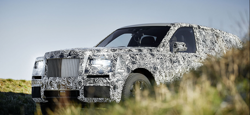 Projekt Cullinan je SUV Rolls-Royce