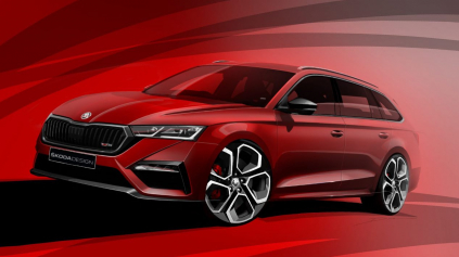Už to začína, hybridná Škoda Octavia RS iV sa postupne odhaľuje