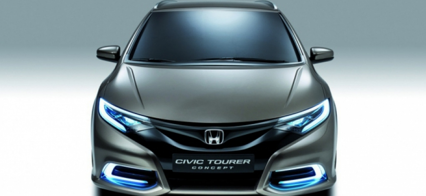 Honda Civic Tourer Concept je poriadne ostré kombi. Neporežte sa