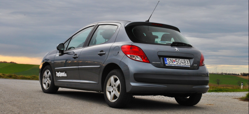 Test jazdenky Peugeot 207