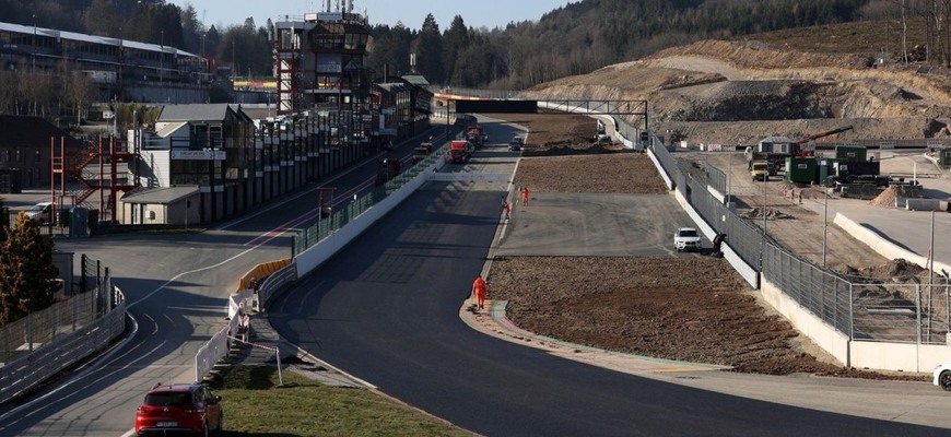 Okruh Spa Francorchamps prechádza najväčšou úpravou za 40 rokov. Kvôli bezpečnosti