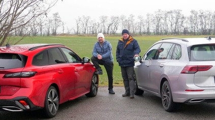 TEST VW GOLF VARIANT TDI A PEUGEOT 308 SW HDI - NAFTOVÉ KOMBI NEVYMRELI