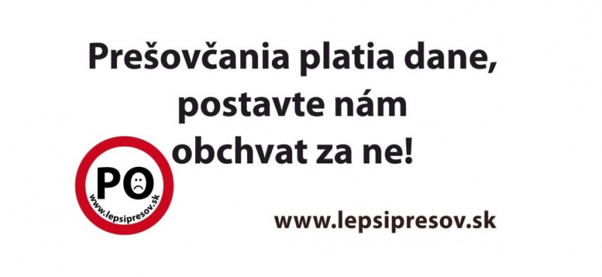 Dopravní aktivisti v Prešove chystajú ďalšiu blokádu a petíciu!