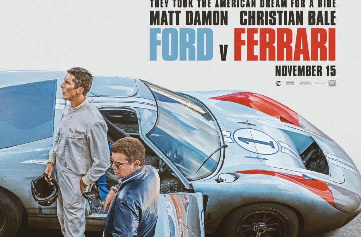 PRVÁ UKÁŽKA FILMU FORD V FERRARI JE NEPOCHYBNE ZAUJÍMAVÁ