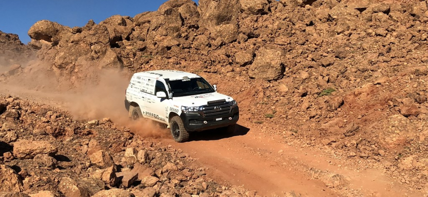 Toyota Land Cruiser už pripravuje na Rallye Dakar