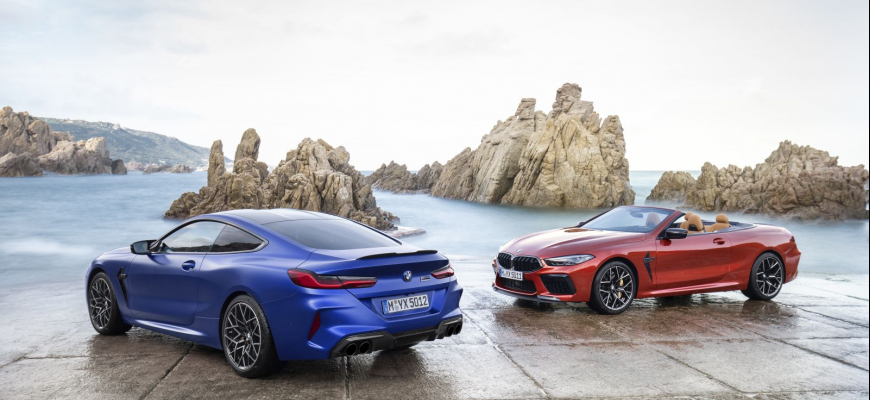 BMW M8 nielen ako kupé aj kabrio, ale aj Competition - najrýchlejšie BMW historicky