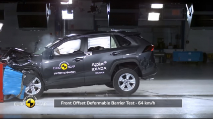 EURO NCAP TOYOTA RAV4 DALA NA 5 HVIEZDIČIEK