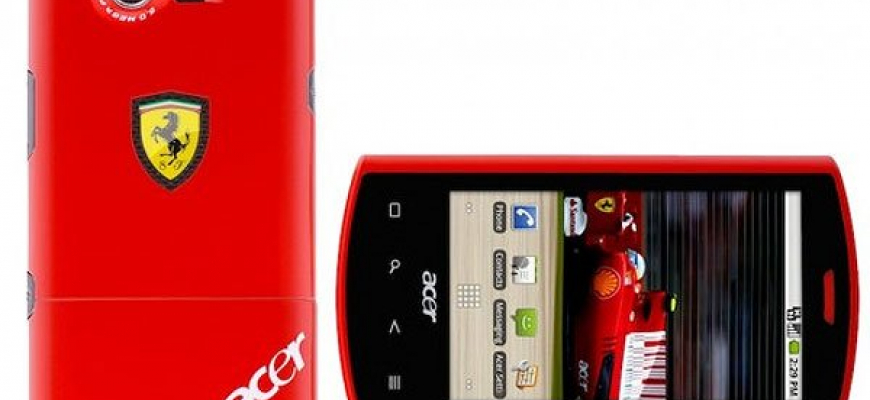 Acer robí Ferrari Liquid E smartphone