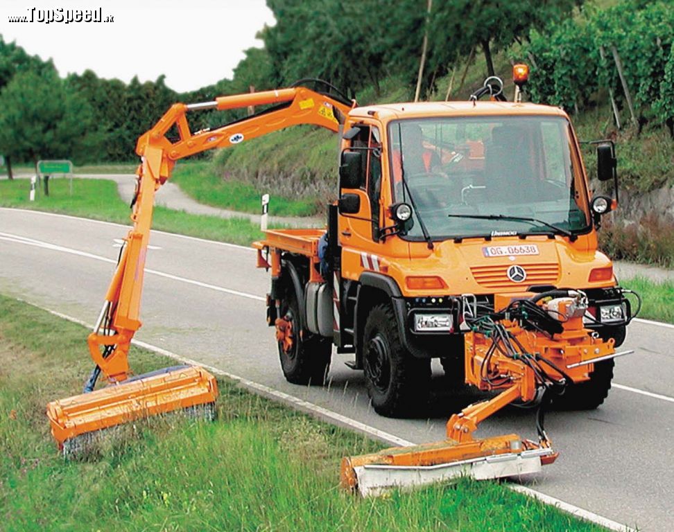 A toto je on v skutočnosti -  Unimog U40