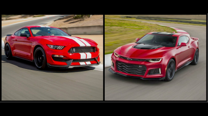 Odvekí rivali, Ford Mustang a Chevrolet Camaro, budú zdieľať 10-st. prevodovku