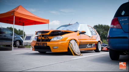 ČS Autoslalom v Driving Academy, slalomári sa potili dva dni