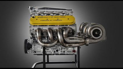 MOTOR HENNESSEY VENOM F5 ZVLÁDNE VYŠE 2000 K