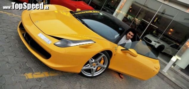 Už nebohé Ferrari 458 Italia, ďalšia zhorená Itália :(