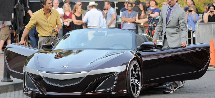 Honda NSX ožíva. Teda aspoň vo filme The Avengers