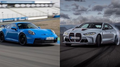 Porsche 911 GT3 vs BMW M4 CSL. Ktoré z nich bude rýchlejšie na nemeckom Hockenheimringu?