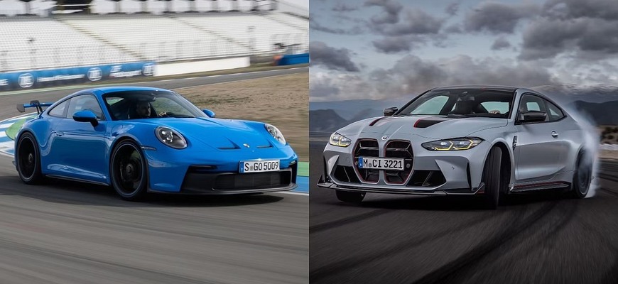 Porsche 911 GT3 vs BMW M4 CSL. Ktoré z nich bude rýchlejšie na nemeckom Hockenheimringu?