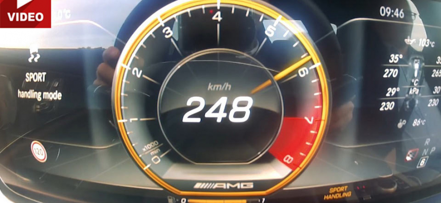Mercedes E63 AMG dosiahne 250km/h ako nič!